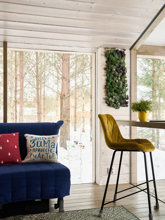 Коттедж Дом Кюльвия с панорамной баней — Тосно