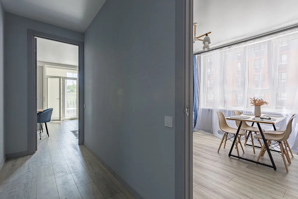 Новая большая квартира на 5 человек в тихом центре