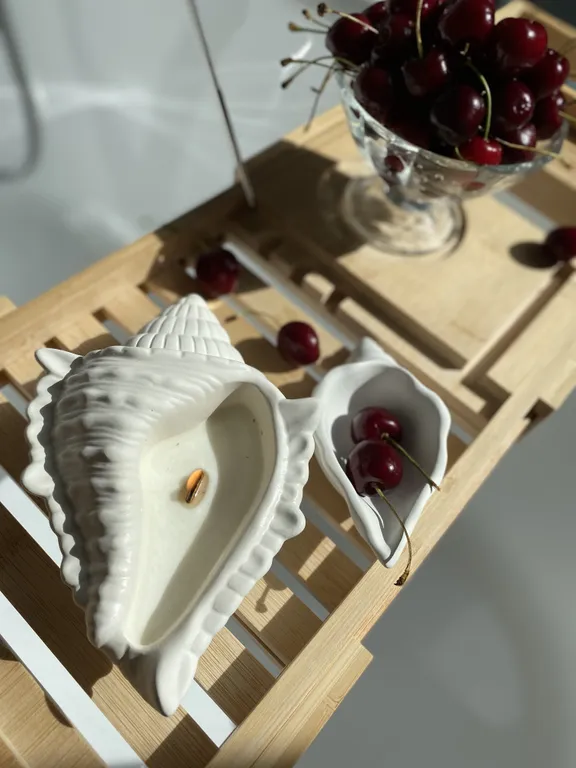 Скандинавский дом с ванной внутри и видом на лес