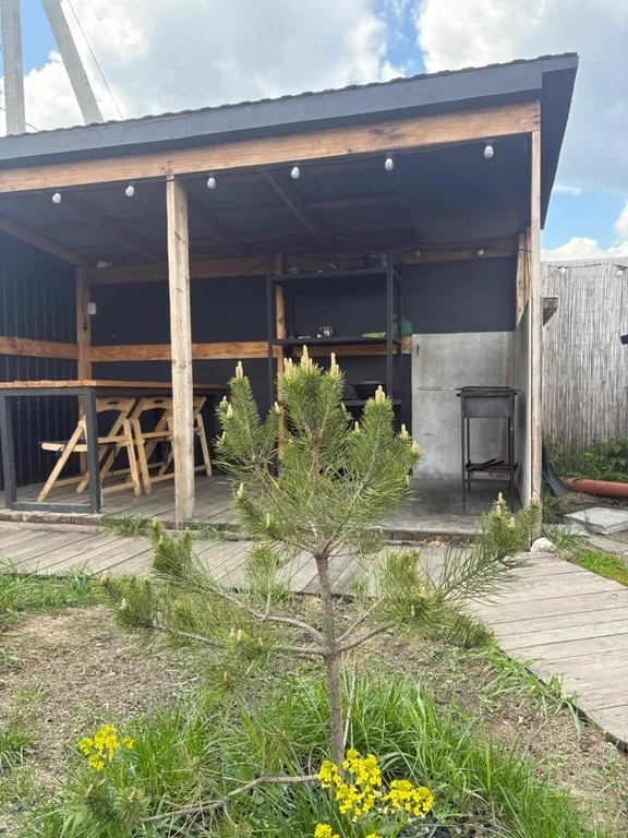 Дом с баней-юртой и караоке