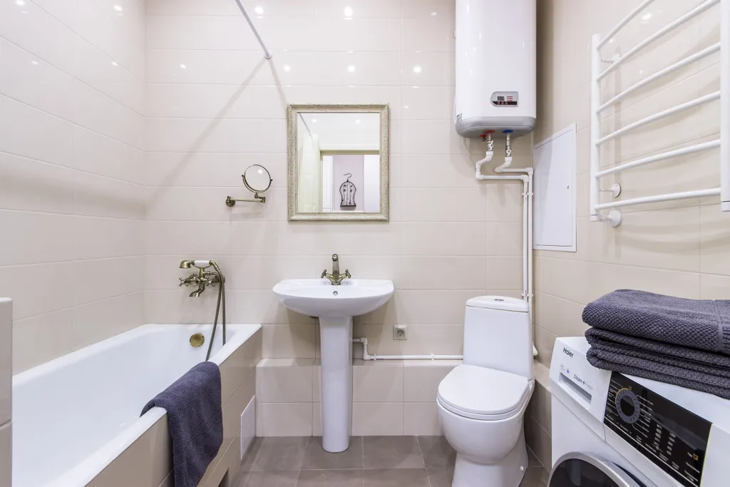 1-к квартира с большой кроватью, панорамный балкон, окна на рассвет