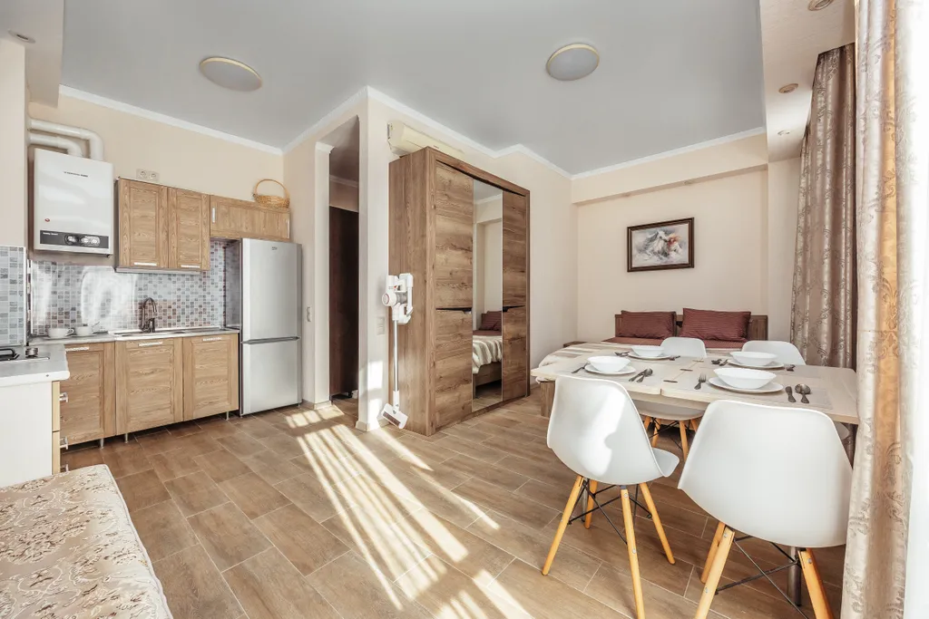 Квартира Квартира Светлая и уютная студия в центральной части Адлера у моря — Адлер