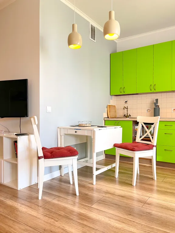 Уютная студия в скандинавской тематике