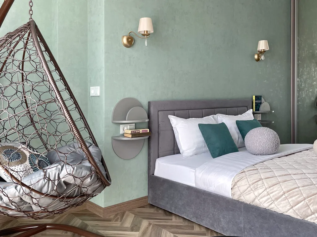 Сирень с видом на центр Пятигорска