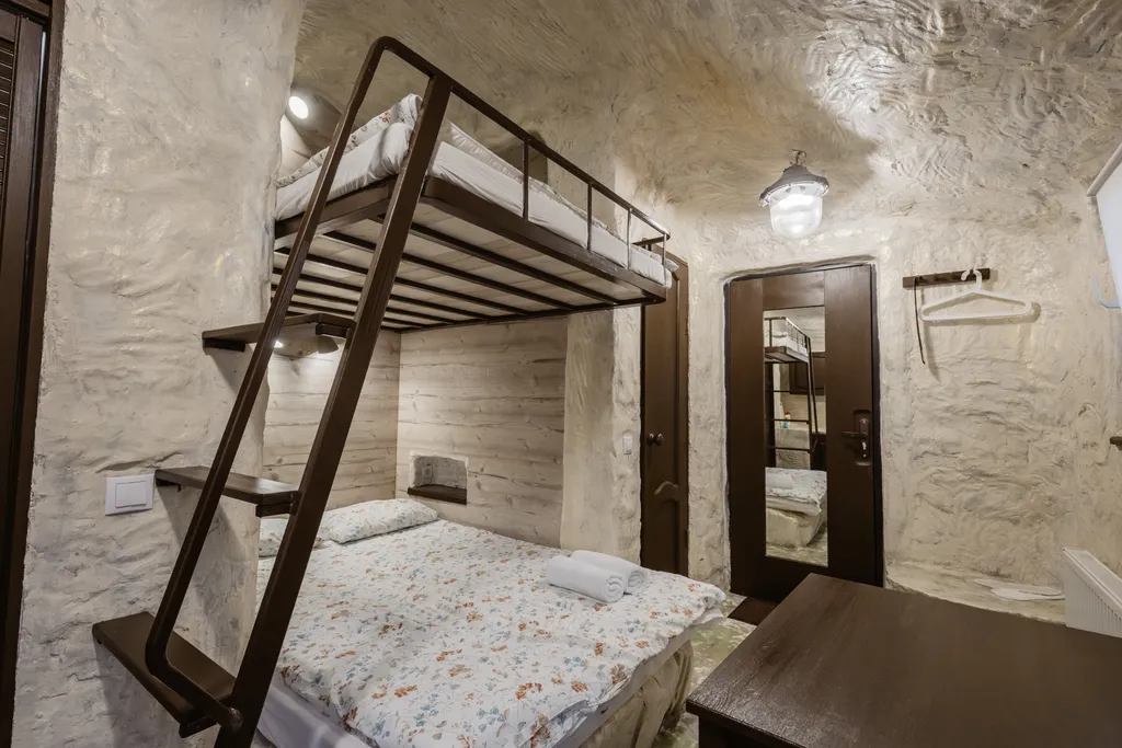 Студия Пещера 5  с парковкой и мангалом