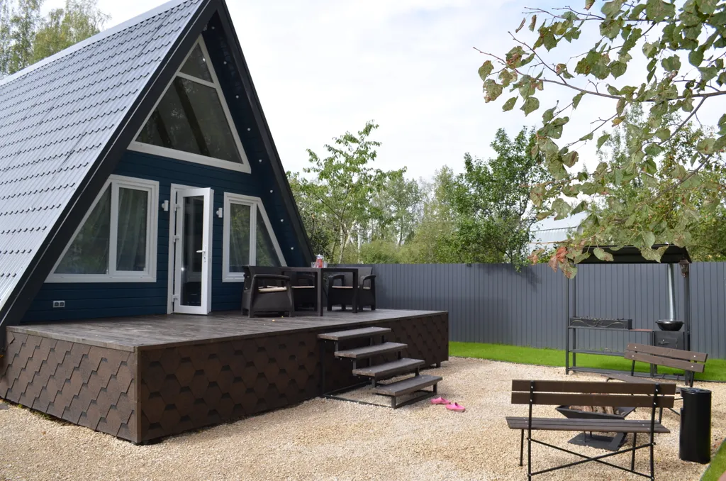 A-Frame у леса в ближайшем Подмосковье!