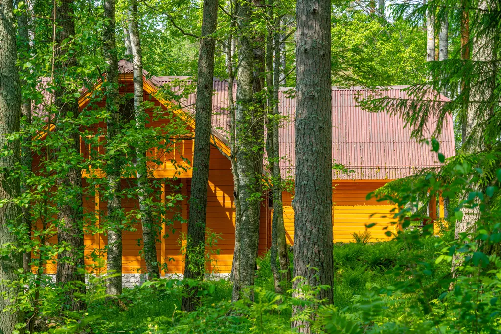 Малый коттедж с сауной