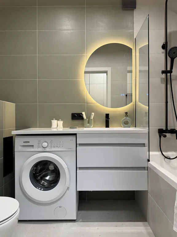 2-комнатная квартира в ЖК Скандис Озеро около ТРЦ Планета