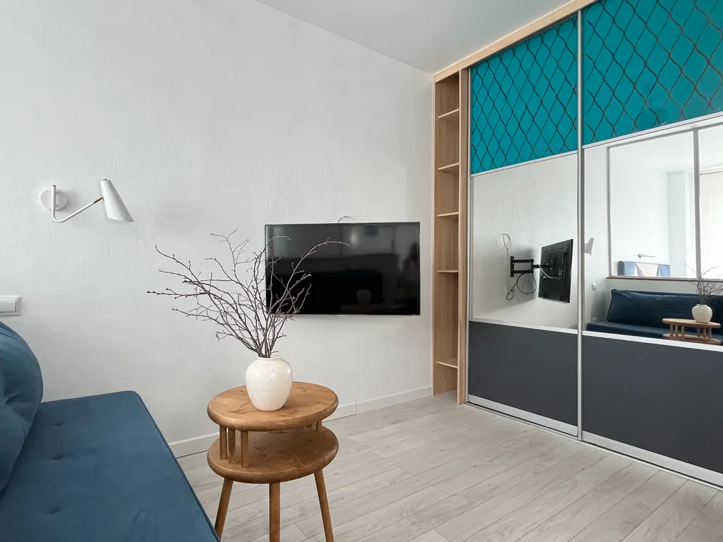 Однокомнатная квартира с балконом