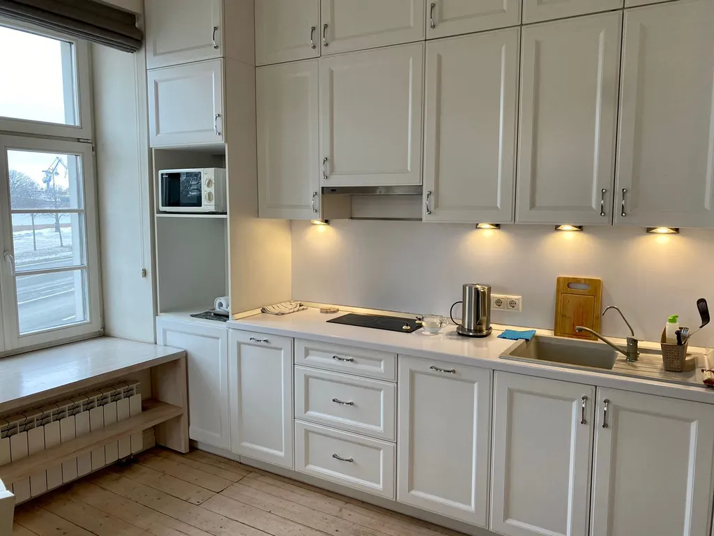 Большая квартира с видом на Неву