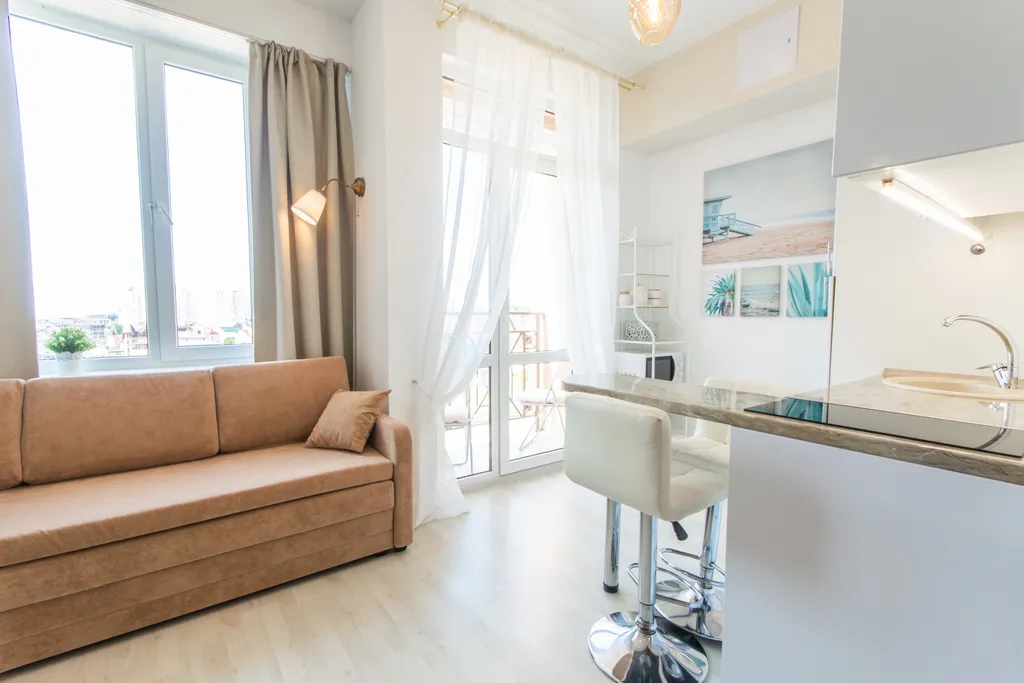 Квартира Студия с видом на море — аренда посуточно в Лазаревское