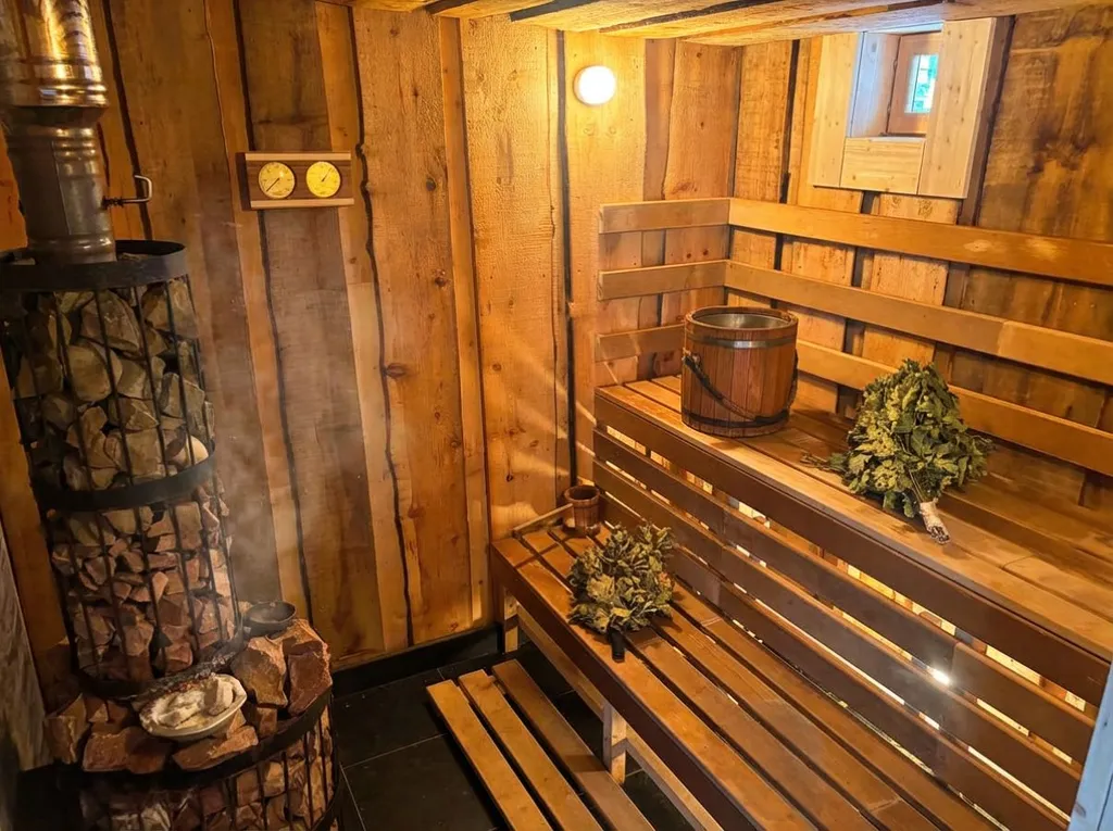 Уникальное шале Леваневка баня