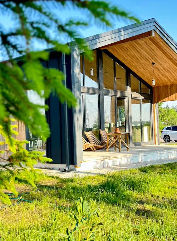 Коттедж Новые зимние дома в 5 минутах от главных горнолыжных курортов — Коробицыно