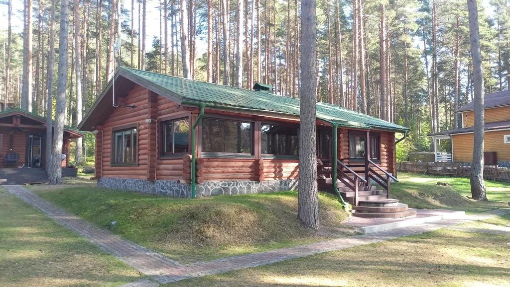 Коттедж Уютный гостевой дом из бревна у озера — аренда посуточно в Шуйская Чупа