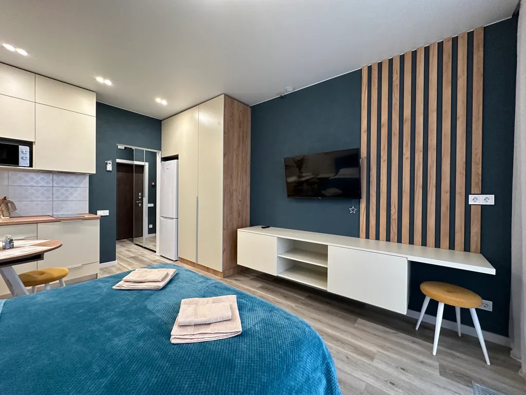 Дизайнерская студия Ls-blueberry с видом на море с 4 этажа