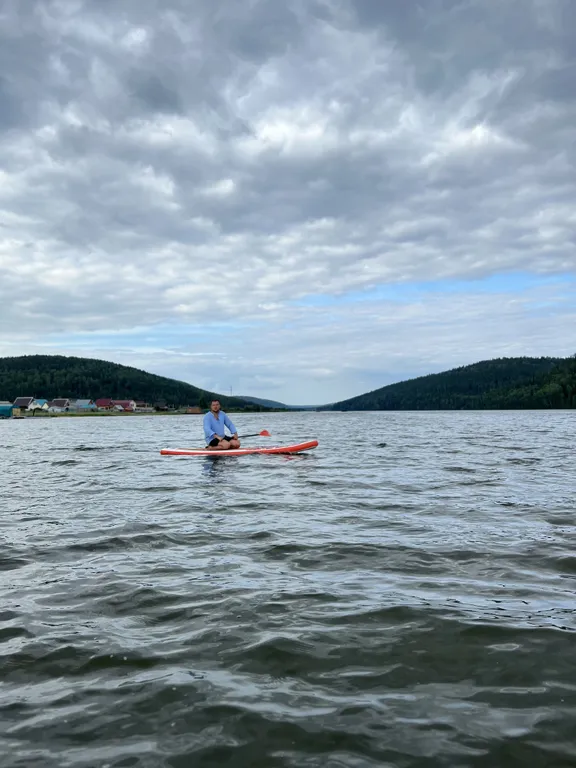 Дом возле реки Караидель на огороженном участке
