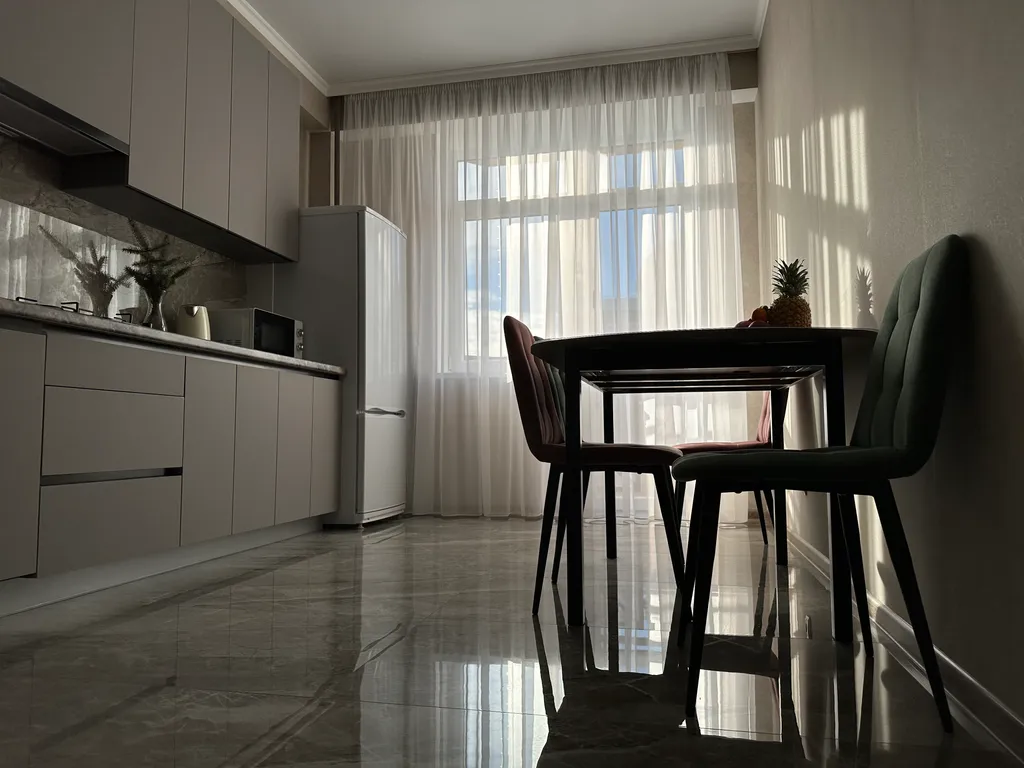 Стильная квартира в новом ЖК с видом на Эльбрус