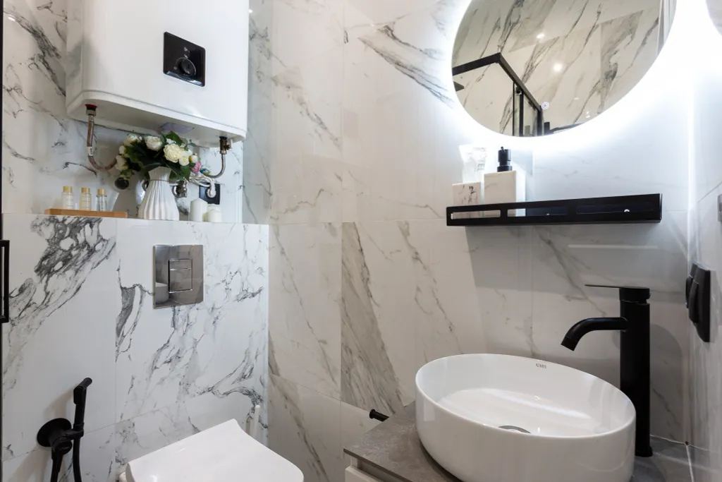 Стильная студия Кватро 152 с террасой и кофемашиной