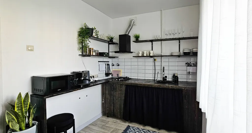 1-комная квартира с кофемашиной, кинотеатром, wi-fi