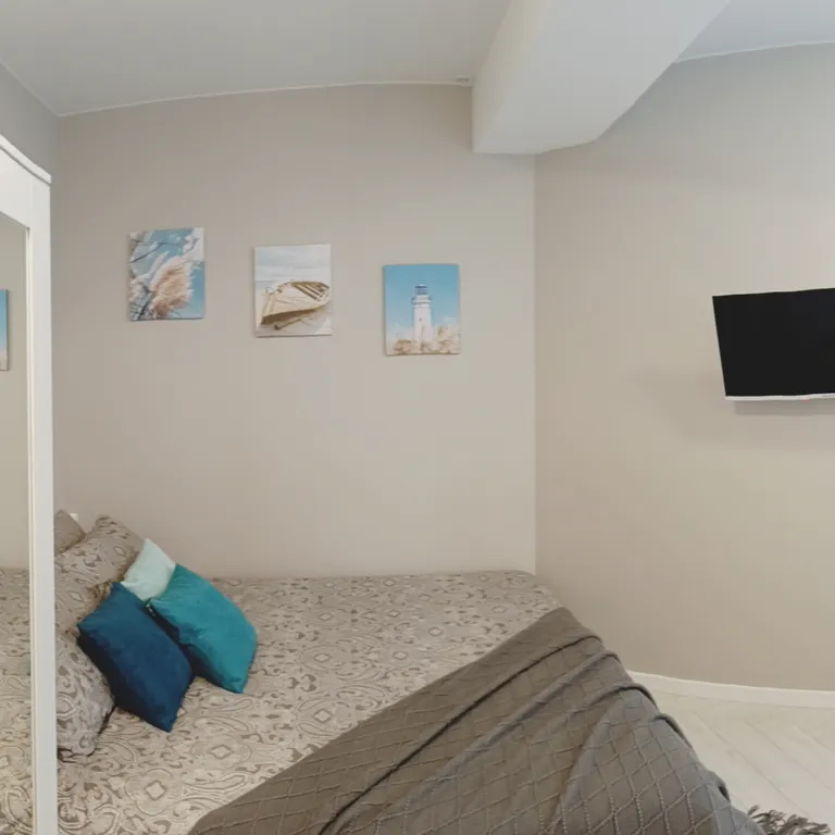 Апартаменты на море, 2-к видовая квартира на первой линии