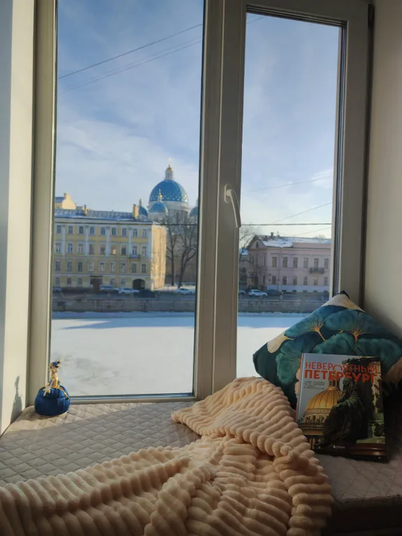 Квартира Квартира в центре с видом на фонтанку и купола — Санкт-Петербург