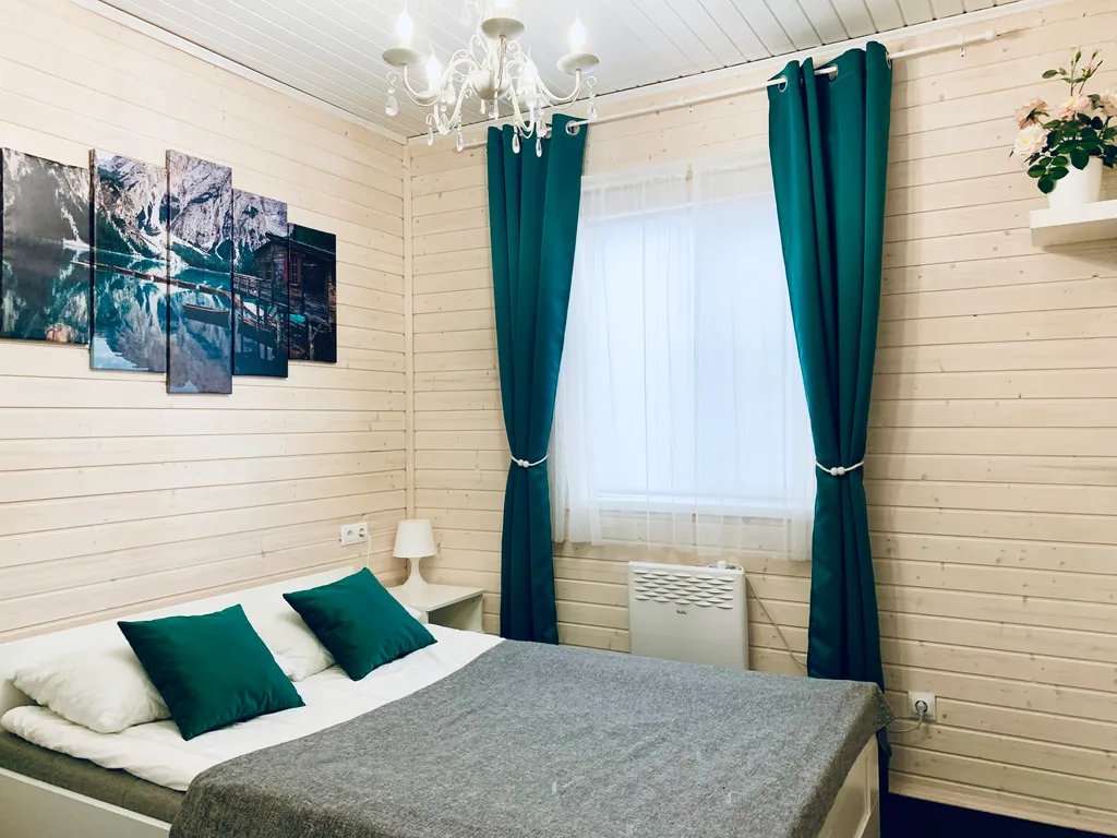 Коттедж Уютный коттедж с сауной в 30 минутах от города — Проба