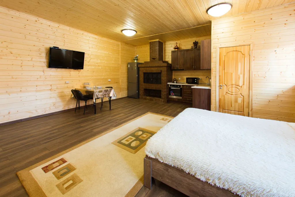 Дом - Студия с двуспальной кроватью и раскладным диваном