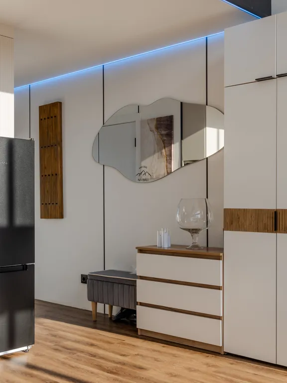 Дом Барн премиум класса с уникальным видом на горы и реку Сок