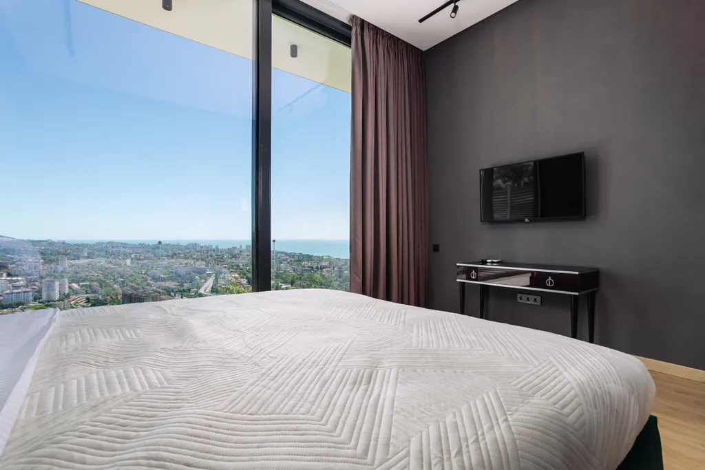 Вилла с потрясающим видом на море и Сочи