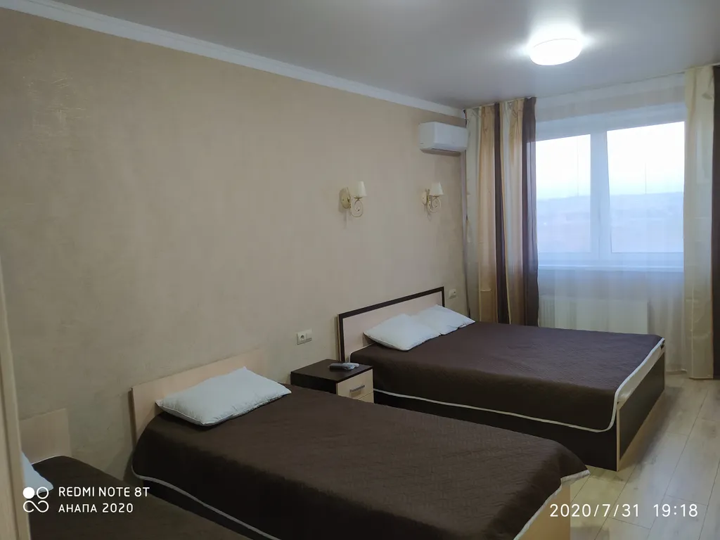 Квартира Квартира Евродвушка в 5 минутах до чистейшего песчаного пляжа Кавказ — Анапа