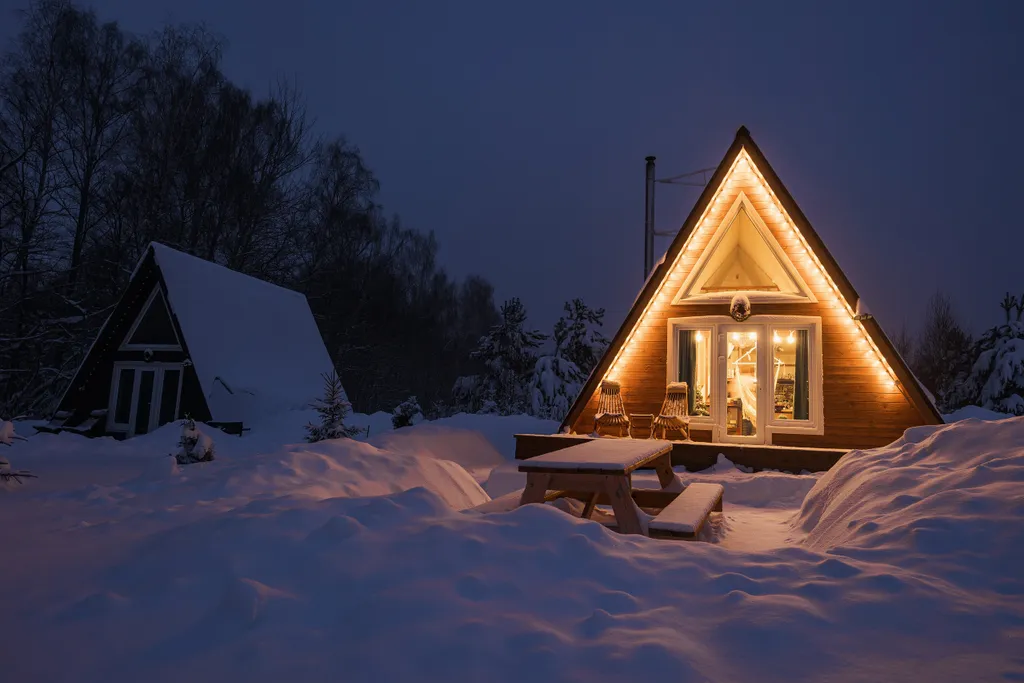 Papino village green уютный домик рядом с водопадом и рекой
