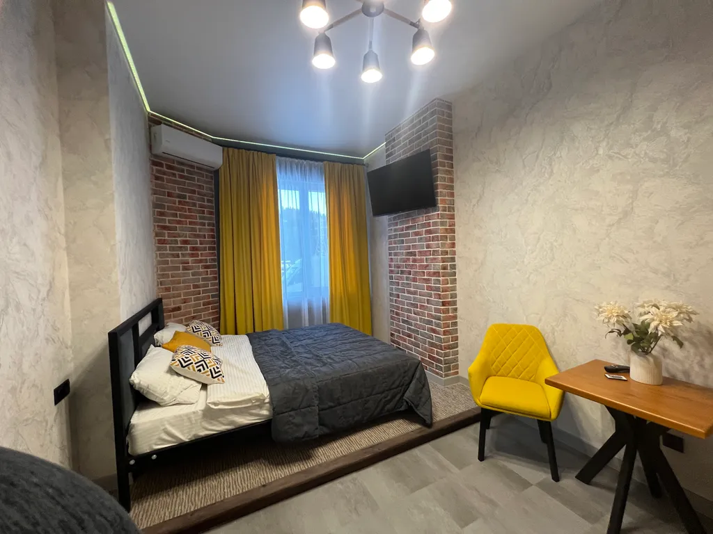 Стильная студия рядом с археопарком и горнолыжным комплексом