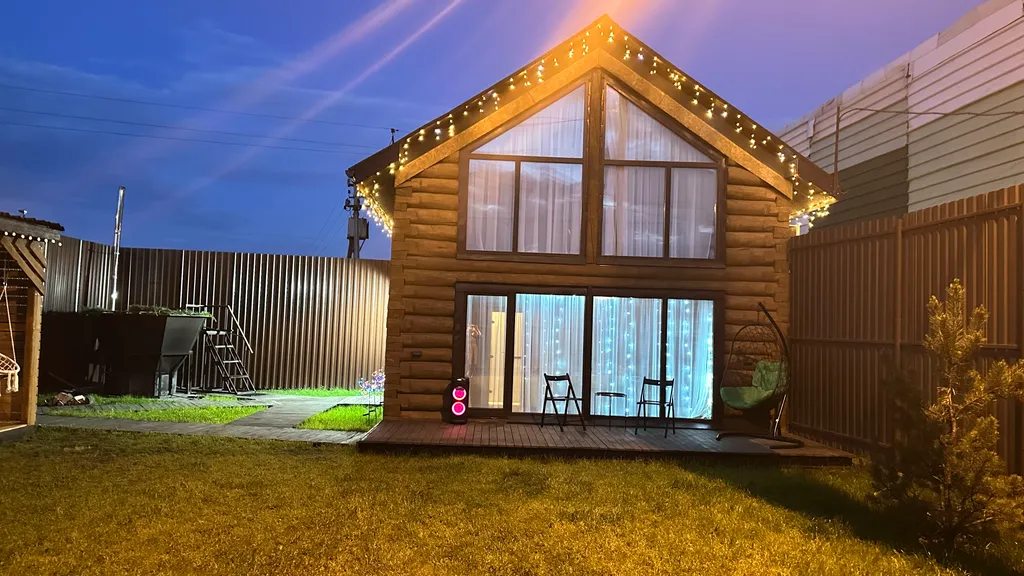 Гостевой дом с баней и чаном в Парковом