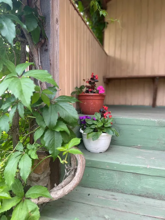 Уютный гостевой домик в саду