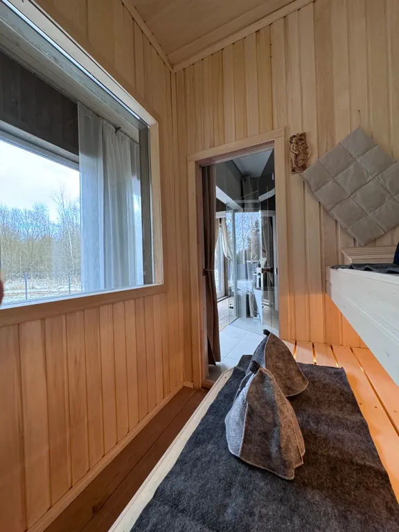 Дом c сауной рядом с пляжем