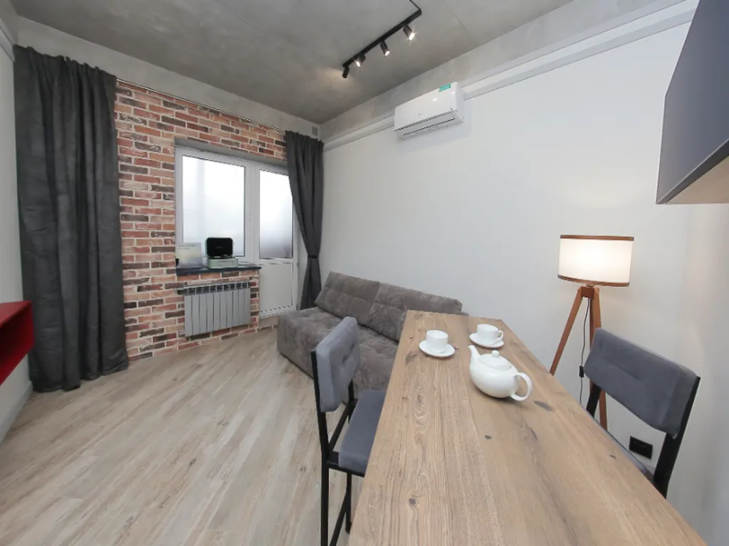 Стильная и комфортабельная квартира-студия с хаммамом