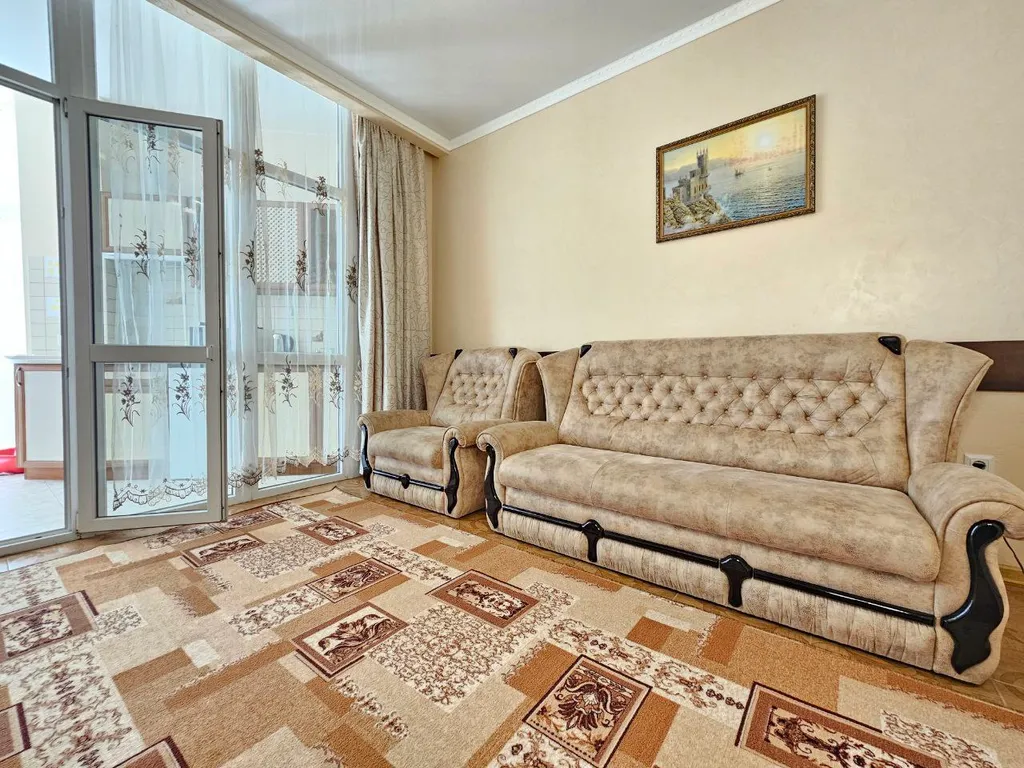 Двухкомнатные комфортабельные апартаменты на берегу моря