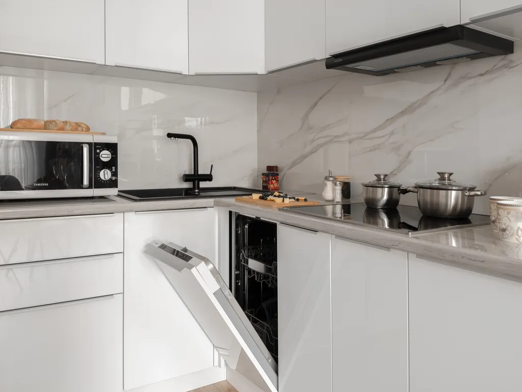 Квартира Новые дизайнерские апартаменты Tulip House с отдельной спальней — Москва