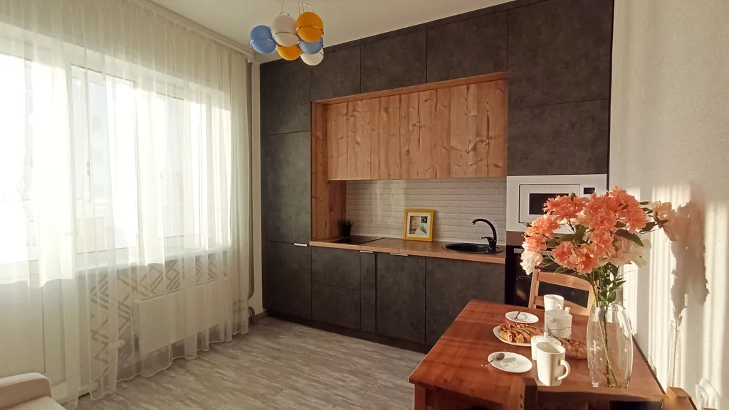 Квартира Уютная квартира с видом на шикарную набережную Абаканской протоки — Красноярск