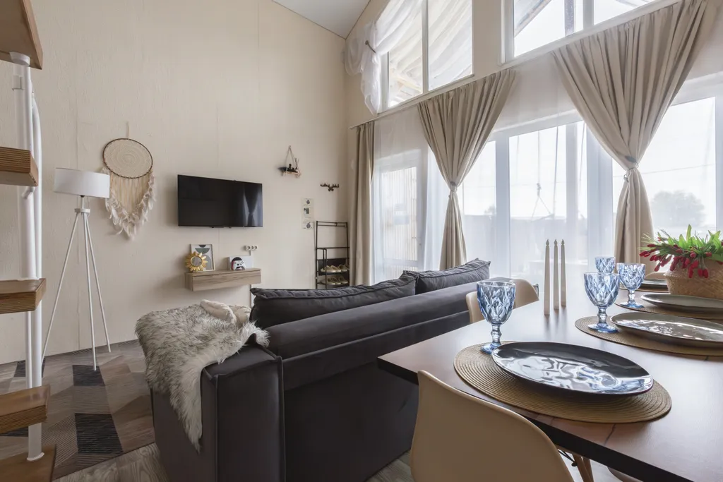 Дом с баней и чаном на дровах