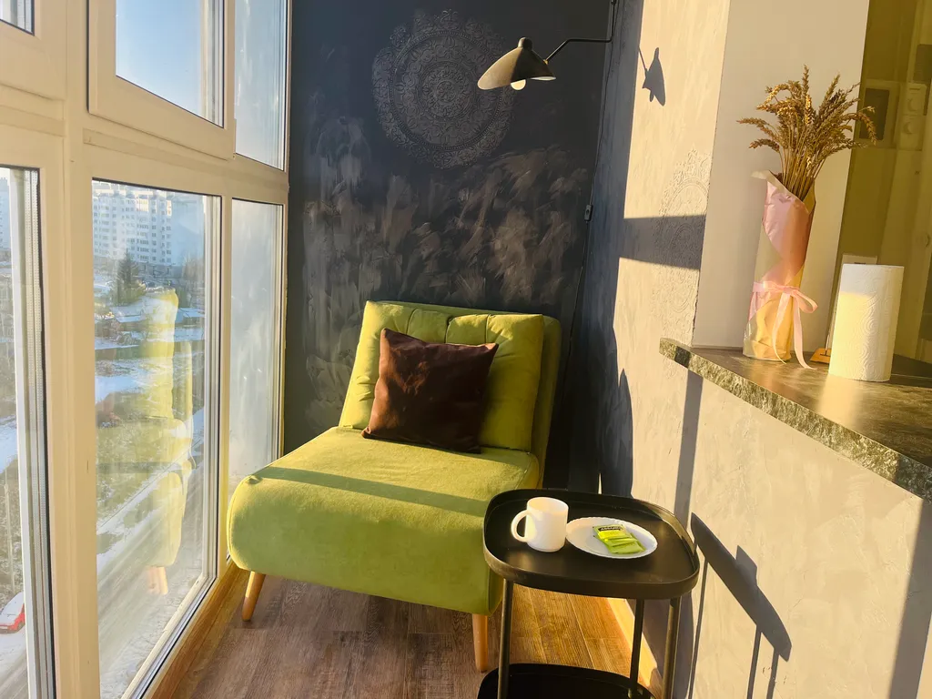 Панорамная квартира с видом на город