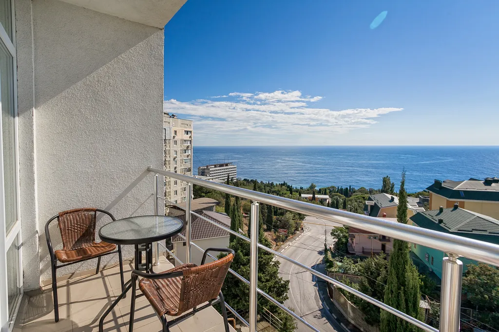 Квартира -студия в Мисхоре, с шикарным видом на море