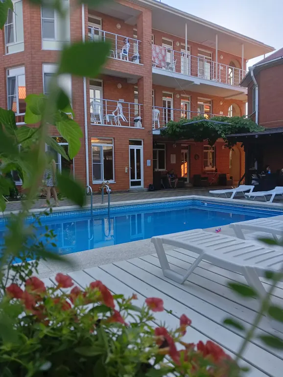 Квартира Квартира Стандарт на 2-3 гостя с удобствами, балкон, вид на сад — Анапа