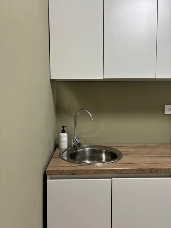 Однокомнатная квартира в фисташковом цвете