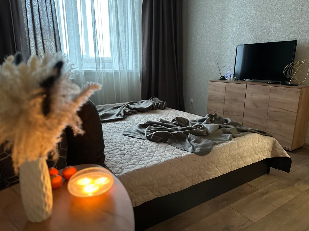 Современная 1-комнатная квартира, район Юбилейный