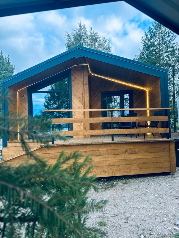 Коттедж 1-комнатный Дом — аренда посуточно в Сямозеро