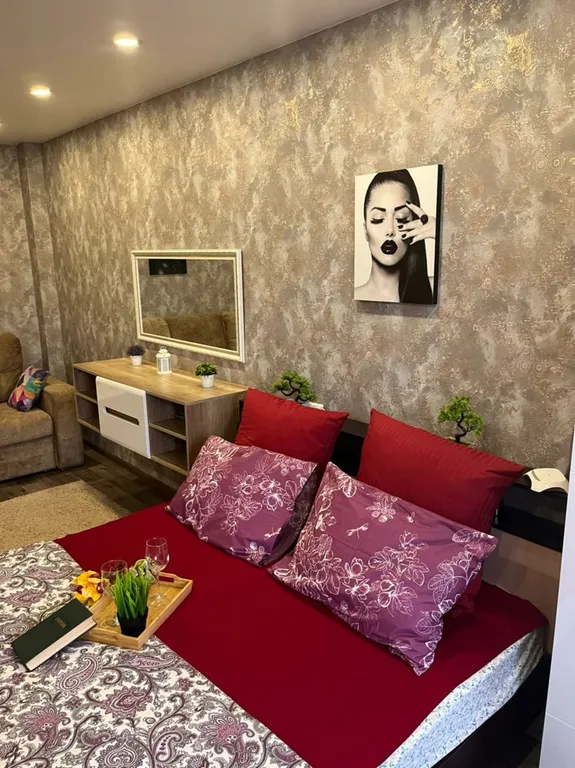 Однокомнатная квартира рядом с Волгой