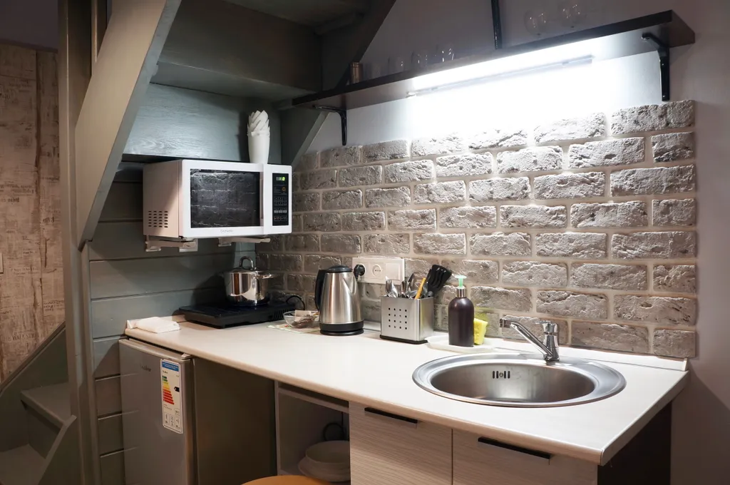 Двухуровневая квартира с выходом в сад