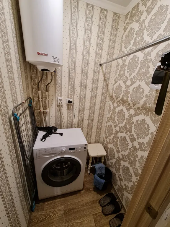 Однокомнатная в бежевых тонах