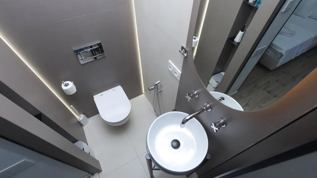 Современная студио с неповторимым дизайном